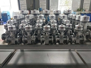 JIS20K Flange Connection Stainless Steel Piston Operated Valve