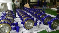 Triple Eccentric Class600 Industrial Butterfly Valve For Corrosive Medium