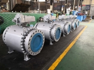 API6D LCB Fire Safe Trunnion Type Ball Valve Metal Seated