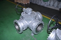 L Type Three Way Ball Valve With Integral Body Structure