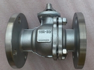 NPS 3&quot; Anti Static Two Piece Flanged Floating Ball Valves
