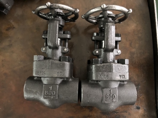SW & NPT Ends Forged 800lb Heavy Duty Metal Gate Valve