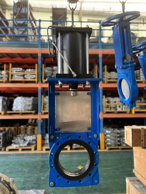 Quick Open Flow Characteristic Renew Seat Knife Gate Valve for Slurry Performance