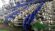 Alloy Steel Body Material Slurry Knife Gate Valve To Meet PN10 Pressure Rating