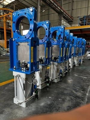 2-48 Inches Knife Gate Valve Alloy Steel Body for Heavy-Duty Applications Durable Seat Material