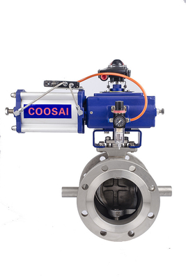 Segment Ball Valve Temperature Range -20C To 200C for Precise Temperature Control