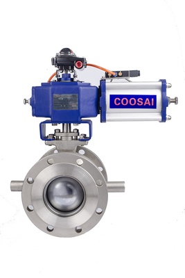 Segment Ball Valve Temperature Range -20C To 200C for Precise Temperature Control