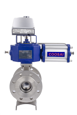 Stainless Steel Segment Ball Valve for Beverage Food Processing Smooth and Precise Control