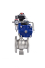 DN15-DN1200 Segment Ball Valve with Corrosion-Resistant Materials