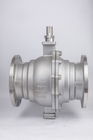 Anti Static Pneumatic Operated Metal Seated Ball Valve