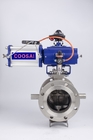 Anti Static Pneumatic Operated Metal Seated Ball Valve
