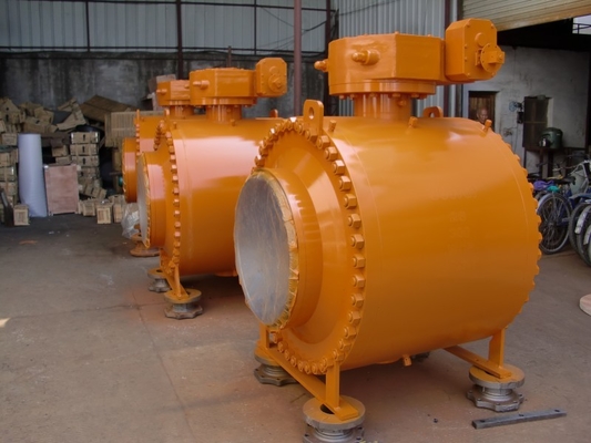 2500lb Trunnion Ball Valve for Side Entry in Temperature Environments