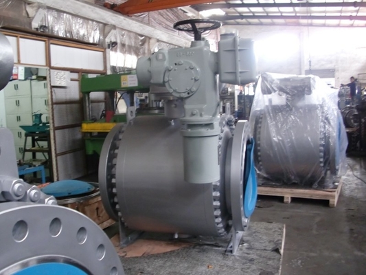 Double Block 600LB Trunnion Mounted Ball Valve for Heavy-Duty Applications