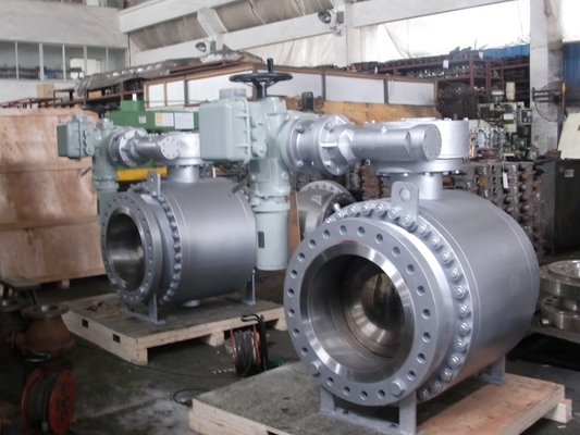 16 Inch 600LB Side Entry Trunnion Ball Valve