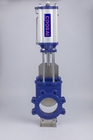 DN250 Pneumatic Operated Unidirectional Knife Gate Valve