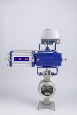 Stainless Steel Segment Ball Valve for High-Temperature Environments