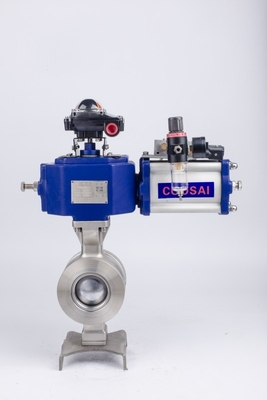 Corrosion-Resistant Materials DN1200 PTFE Seat Segment Ball Valve For Applications