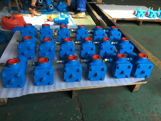 Petroleum Industry Inverted Pressure Balance Lubricated Plug Valve