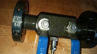One End Flange One End SW 300lb Double Block And Bleed Valve