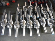 Reduced Bore F304L Floating Ball Valve With Nipples