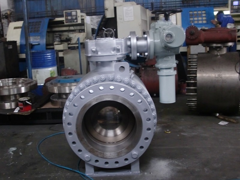 Double Block 600LB Trunnion Mounted Ball Valve for Heavy-Duty Applications