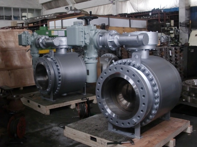 2500lb Trunnion Ball Valve for Side Entry in Temperature Environments