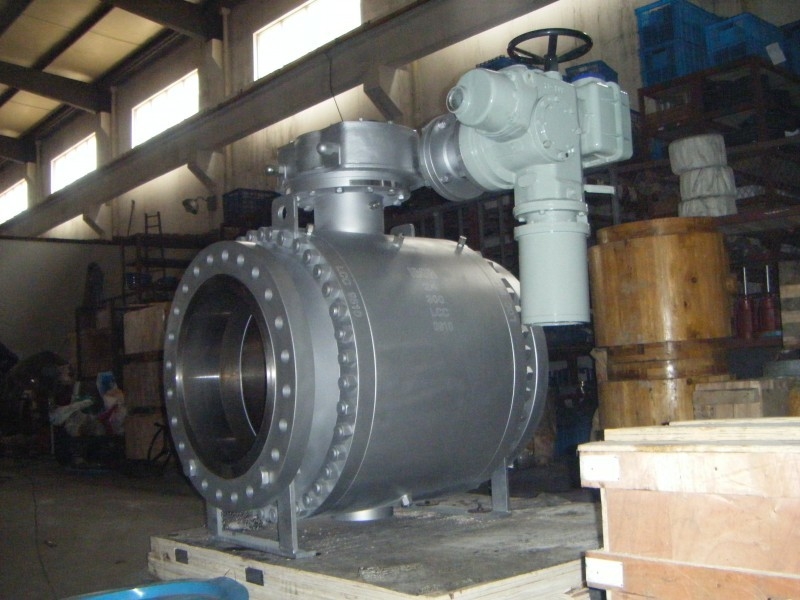 16 Inch 600LB Side Entry Trunnion Ball Valve