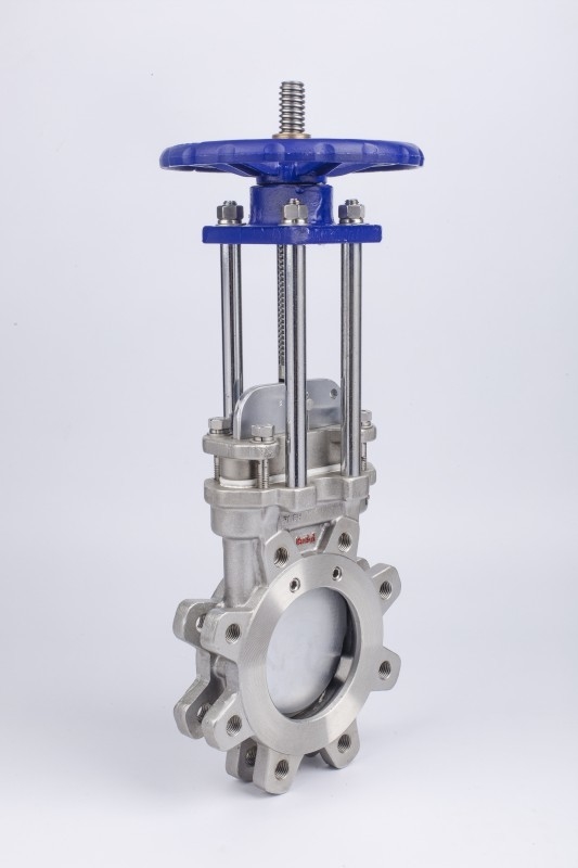 Chemical Plants DN300 Unidirectional Wafer Type Gate Valve