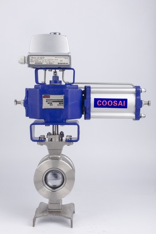 Stainless Steel Segment Ball Valve for High-Temperature Environments